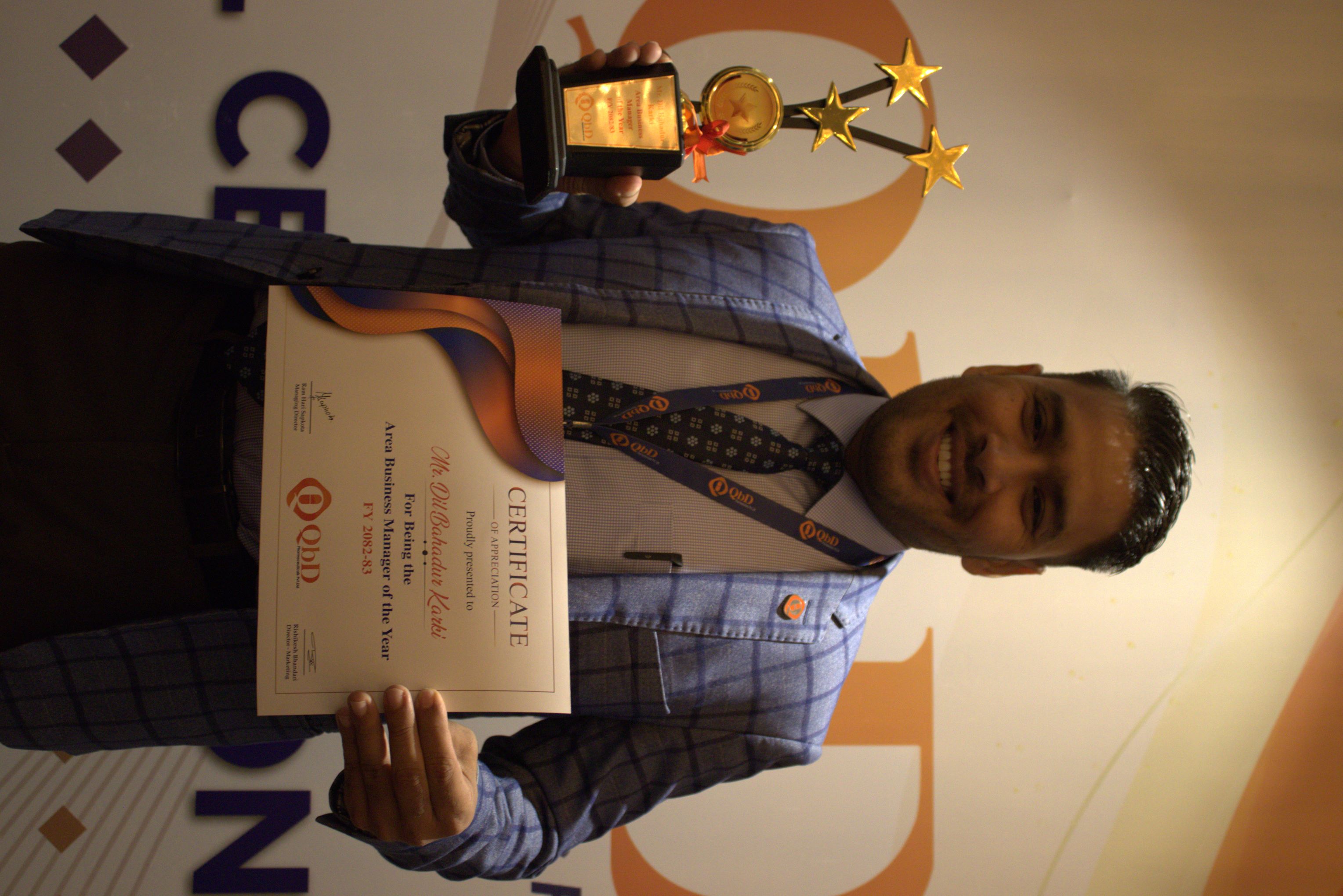 Dil Bdr. Karki - ABM of the Year
