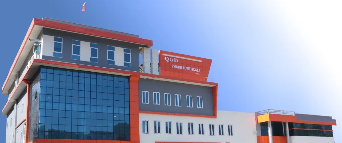 The QbD Pharmaceuticals manufacturing plant at Sanga, Banepa