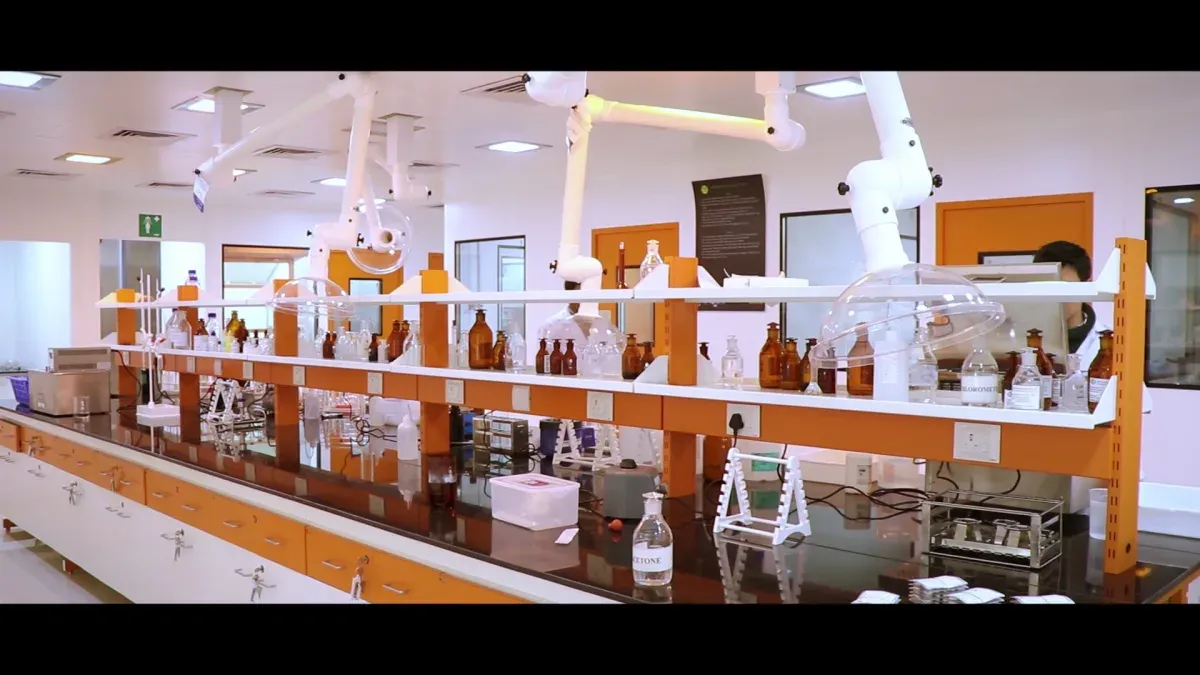 The QbD Pharmaceuticals research and development laboratory