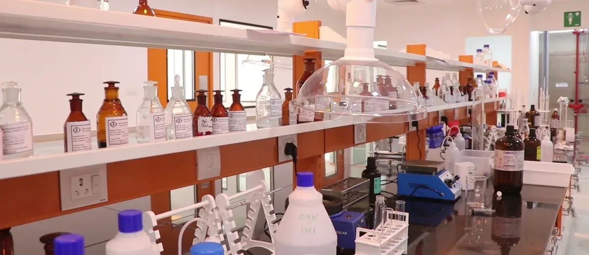 The QbD Pharmaceuticals quality control laboratory