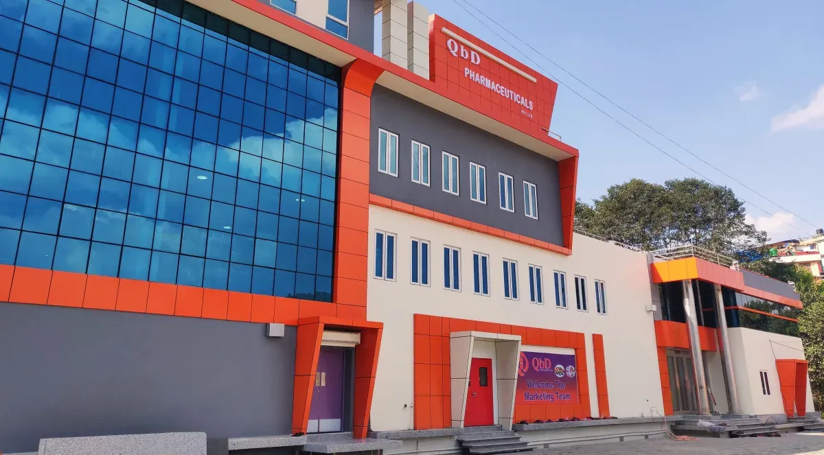 Overview of the QbD Pharmaceuticals production facility
